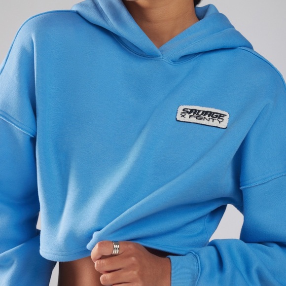 Savage X Fenty Cropped Hoodie - Picture 4 of 5